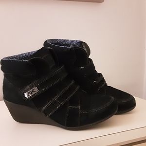 Black Suede Ankle Boots